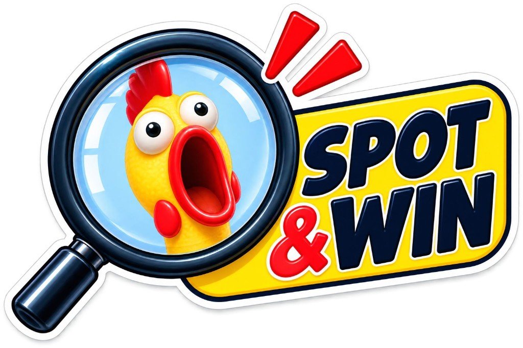 Spot and win mascot